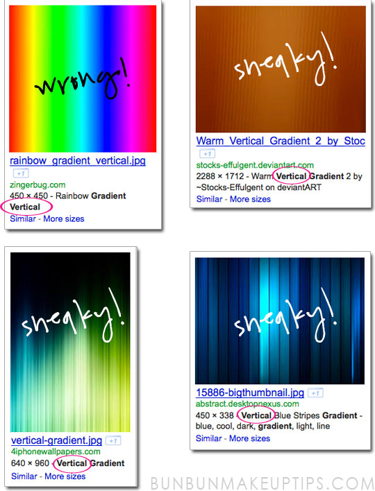 Wrong-Vertical-Gradient