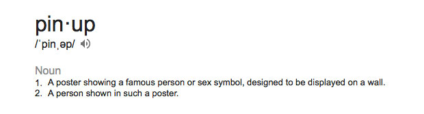 pinup-meaning-definition