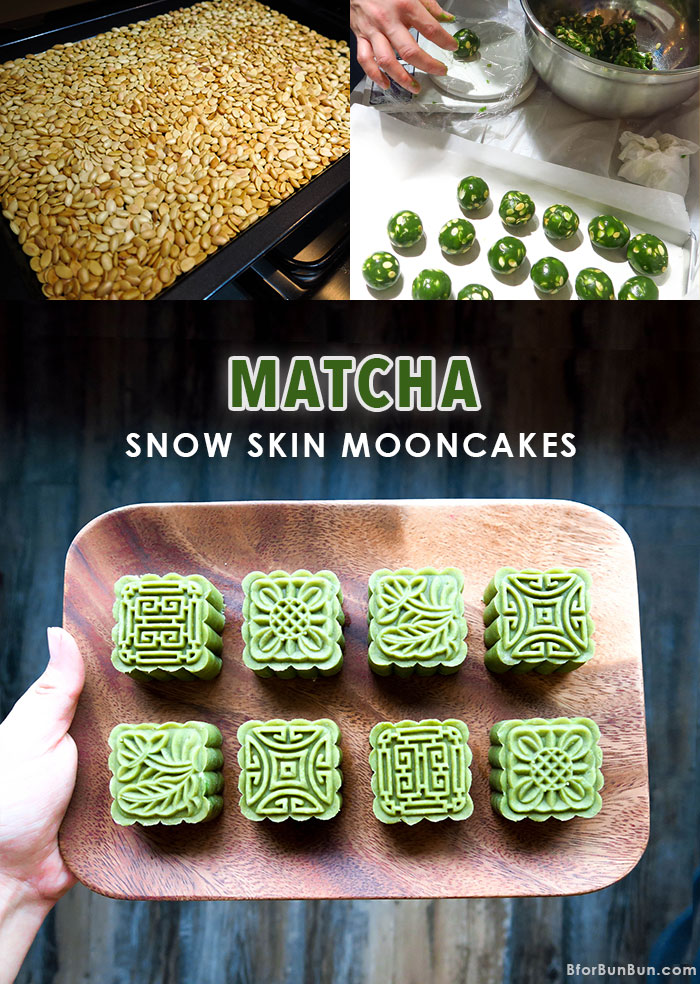 Home-Made-Matcha-Green-Tea-Snow-Skin-Mooncake
